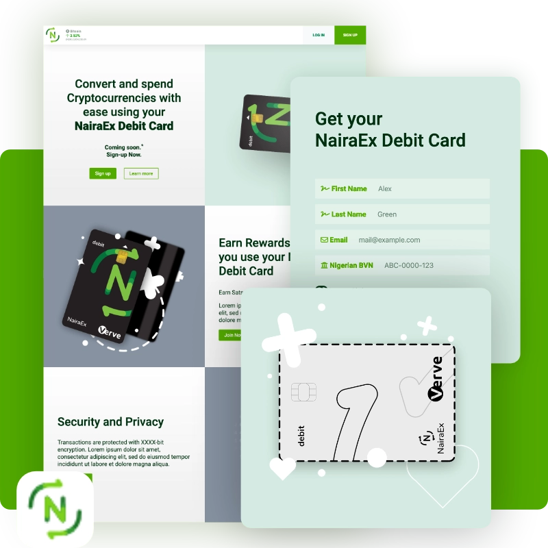 naira website graphic